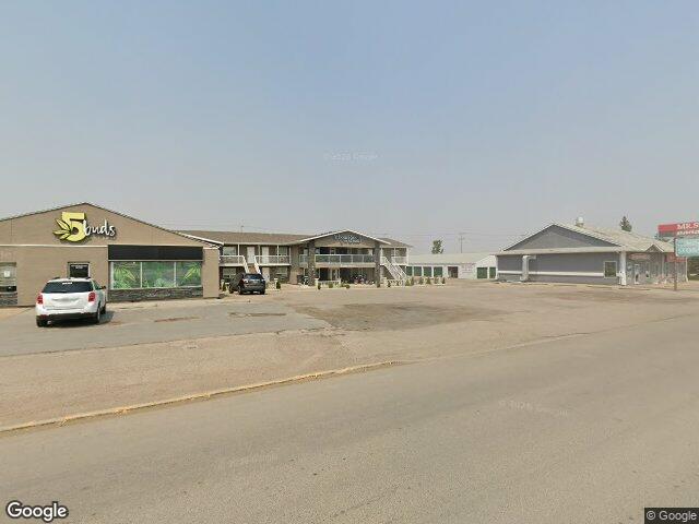 Street view for 5Buds Cannabis, 208 12th Ave E, Kindersley SK