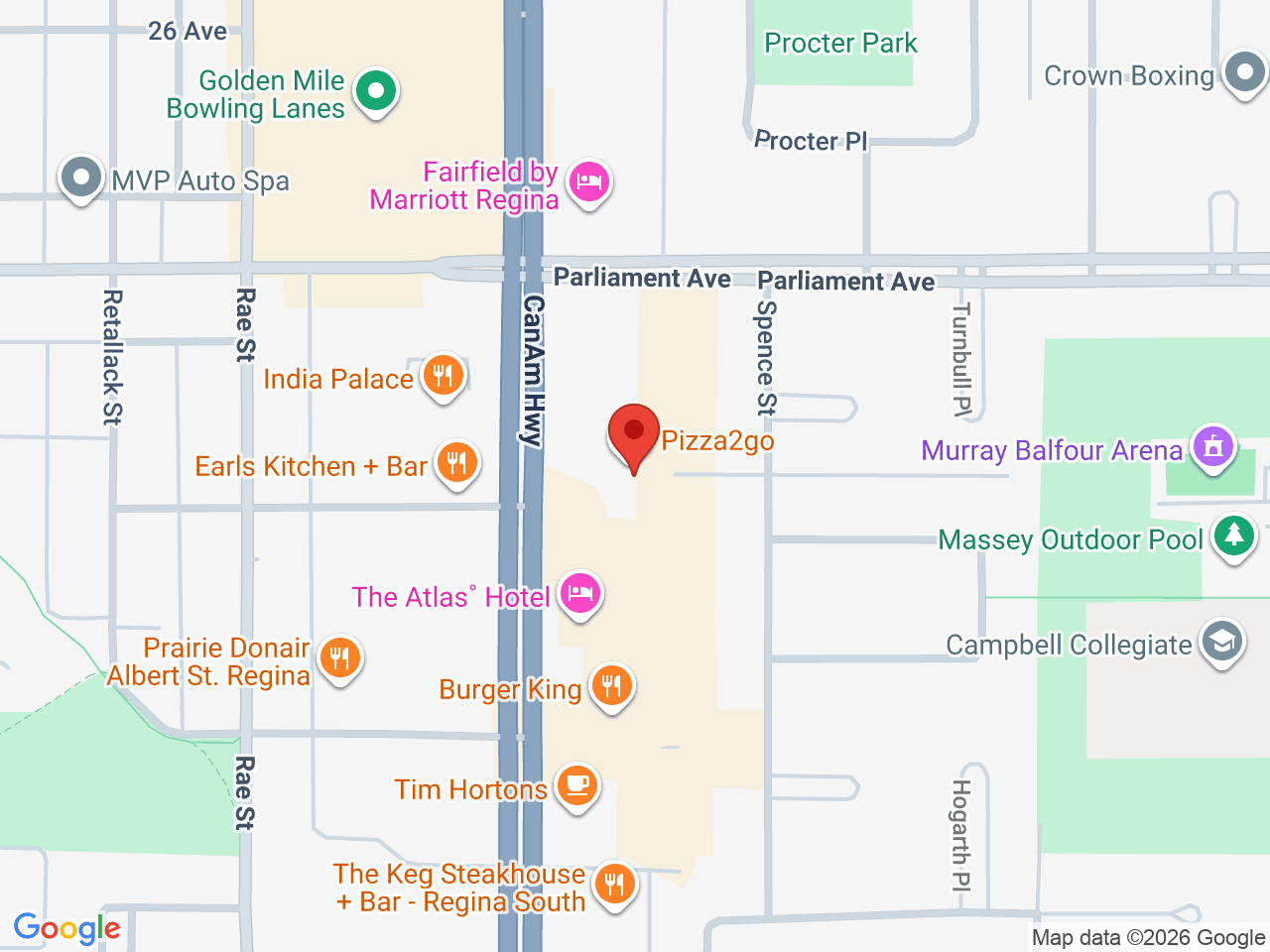 Street map for The Weed Store, 4049 Albert St, Regina SK