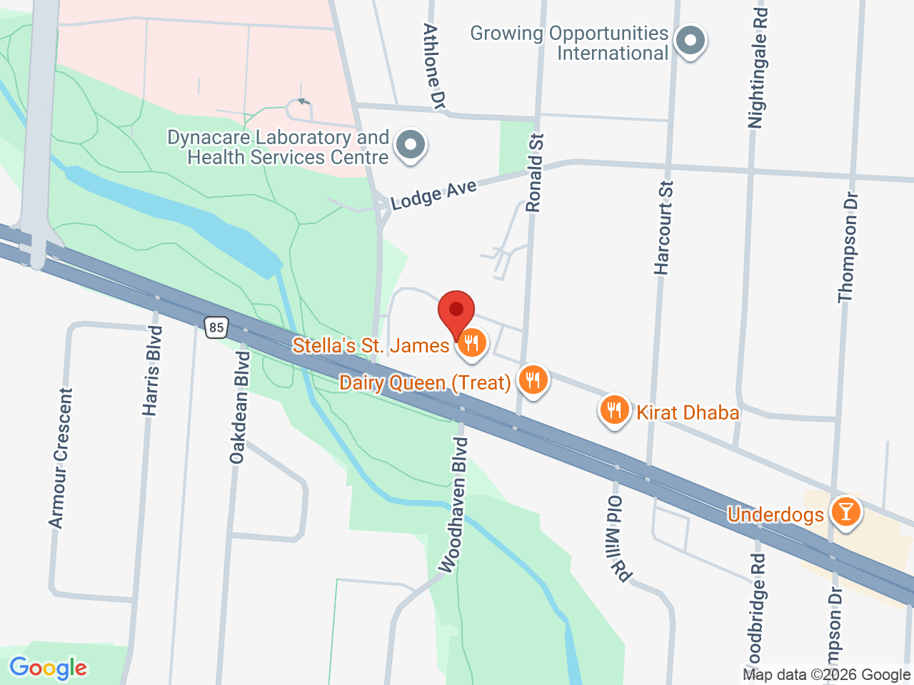 Street map for Bargain Buds, 2727 Portage Ave, Winnipeg MB