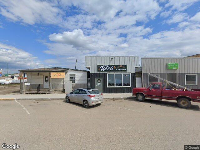 Street view for Into the Weeds Cannabis, 103 Main St, Spiritwood SK