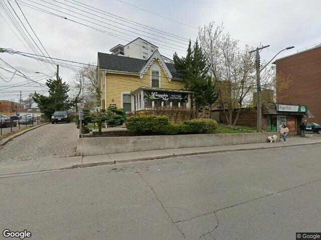 Street view for Cannabis Hut, 6 Helene St N, Mississauga ON