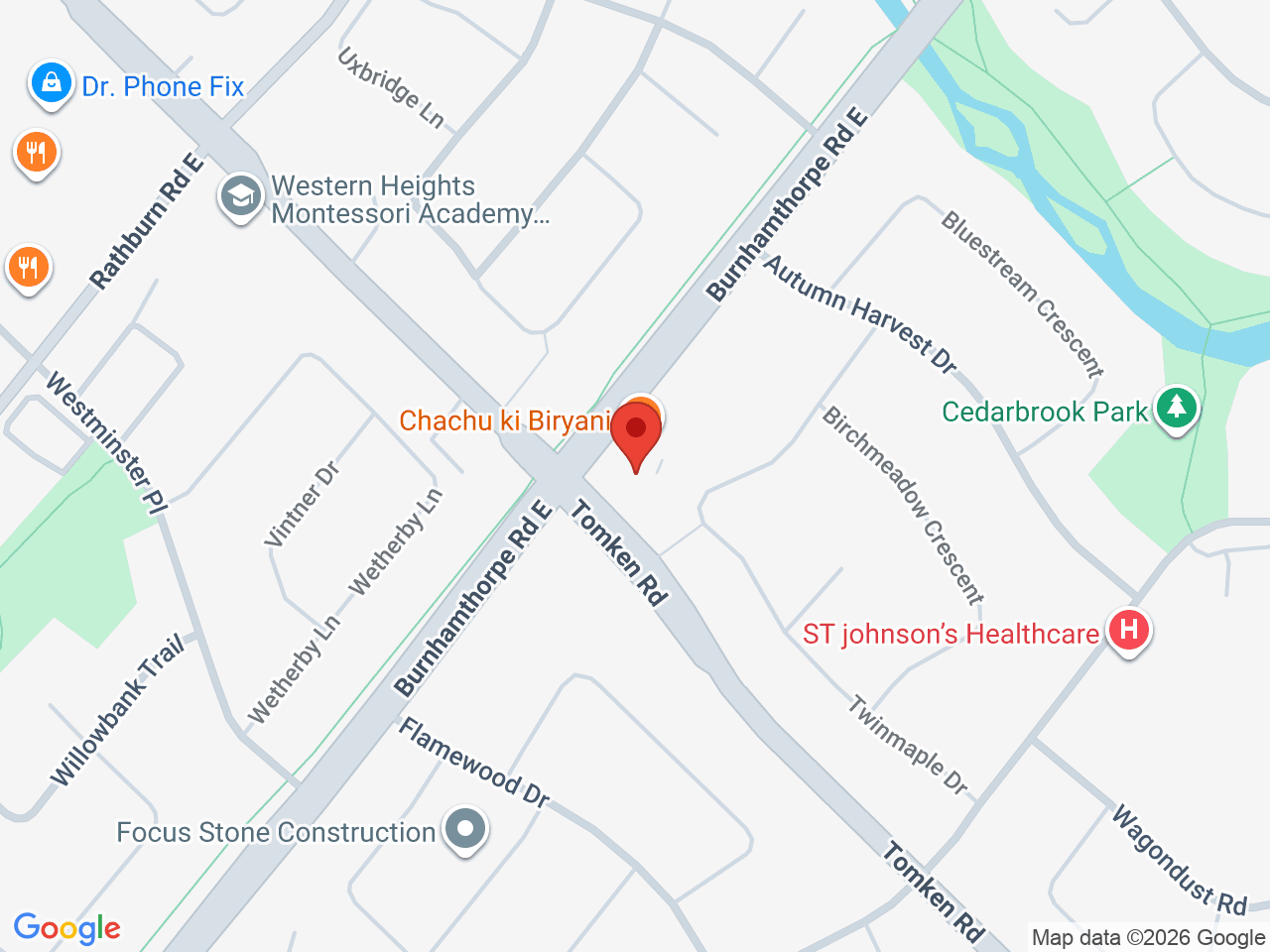 Street map for Hunny Pot Cannabis, 980 Burnhamthorpe Rd E, Mississauga ON