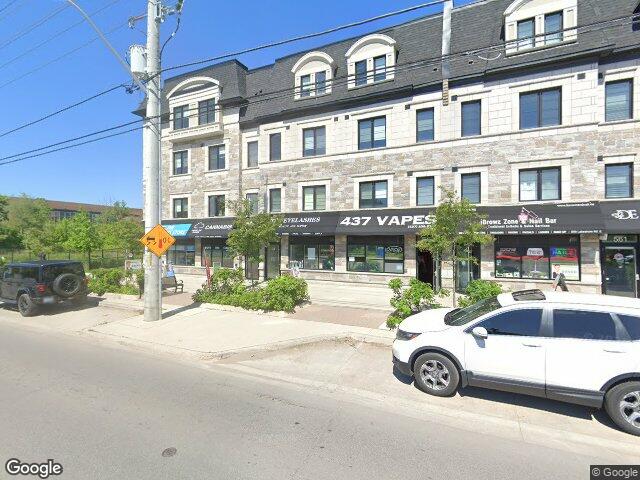 Street view for Above The Clouds Cannabis, 553 Lakeshore Rd E, Mississauga ON