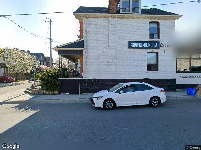 Street view for Kindling Cannabis, 35 Pine St, Hamilton ON