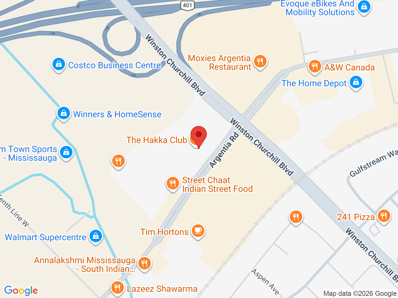Street map for Spiritleaf, 3021 Argentia Rd, Mississauga ON