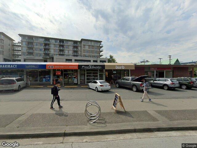 Street view for Burb Cannabis, 5784 University Blvd, Vancouver BC