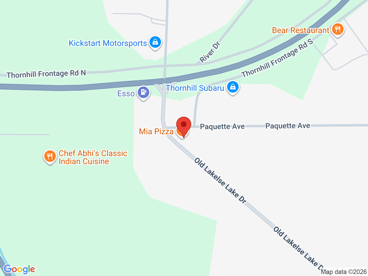 Street map for Frontier Cannabis, 3992 Old Lakelse Lake Dr, Thornhill BC