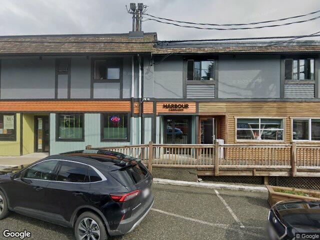 Street view for Harbour Cannabis, 250 Main St #7, Ucluelet BC