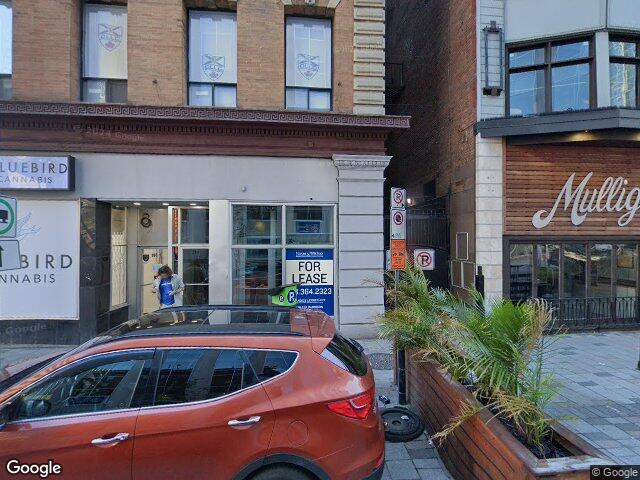 Street view for Bluebird Cannabis Co., 203 Queen St, Ottawa ON