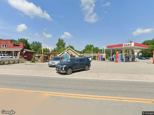 Street view for Bud's Cannabis Store, 19 Main St N, Milton ON