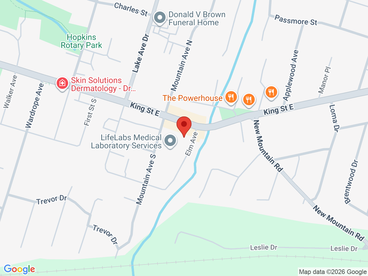 Street map for Cabbage Brothers, 44 King St E Unit 5, Hamilton ON