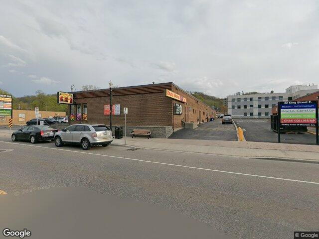 Street view for Cabbage Brothers, 44 King St E Unit 5, Hamilton ON