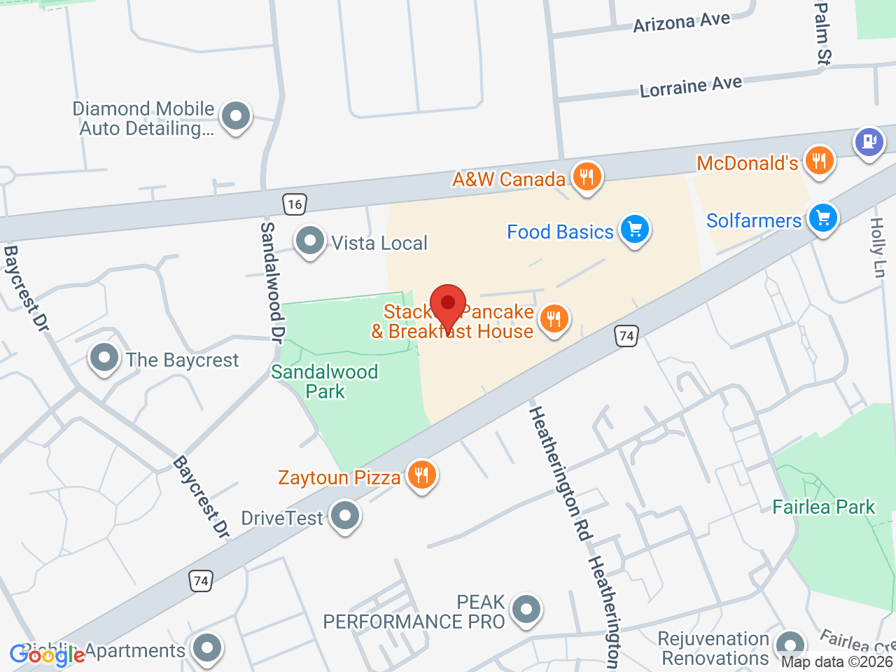 Street map for Canna Cabana, 1729 Walkley Rd, Ottawa ON