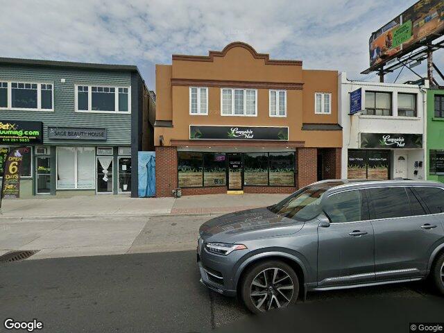 Street view for Cannabis Hut, 2434 Kingston Rd, Scarborough ON