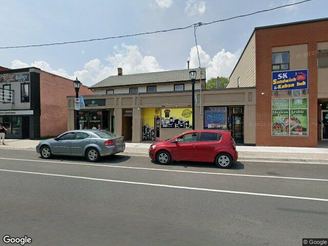 Street view for Discounted Cannabis, 3218 Sandwich St, Windsor ON