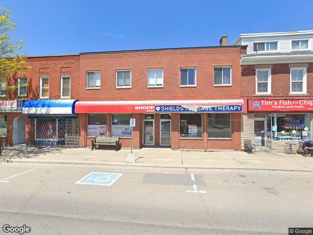 Street view for Dream Cannabis, 290 King St W, Prescott ON