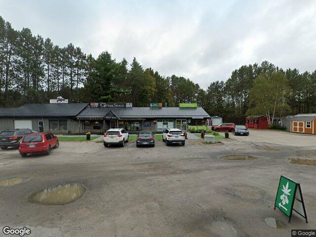 Street view for Eighth Cannabis, 21 High St #3, MacTier ON