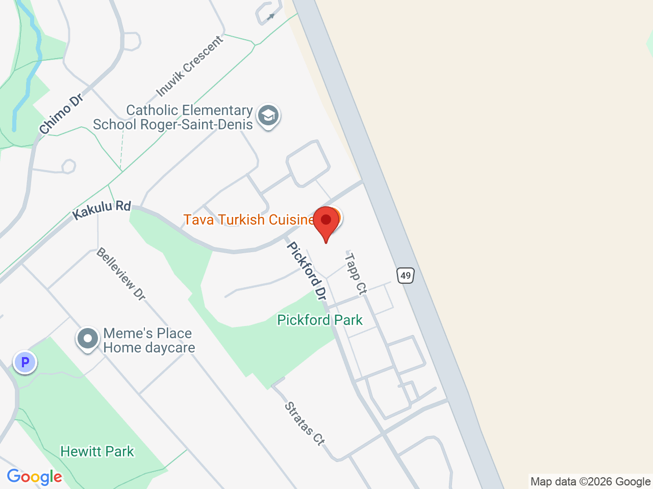 Street map for High Lite Cannabis, 11C Kakulu Rd, Kanata ON