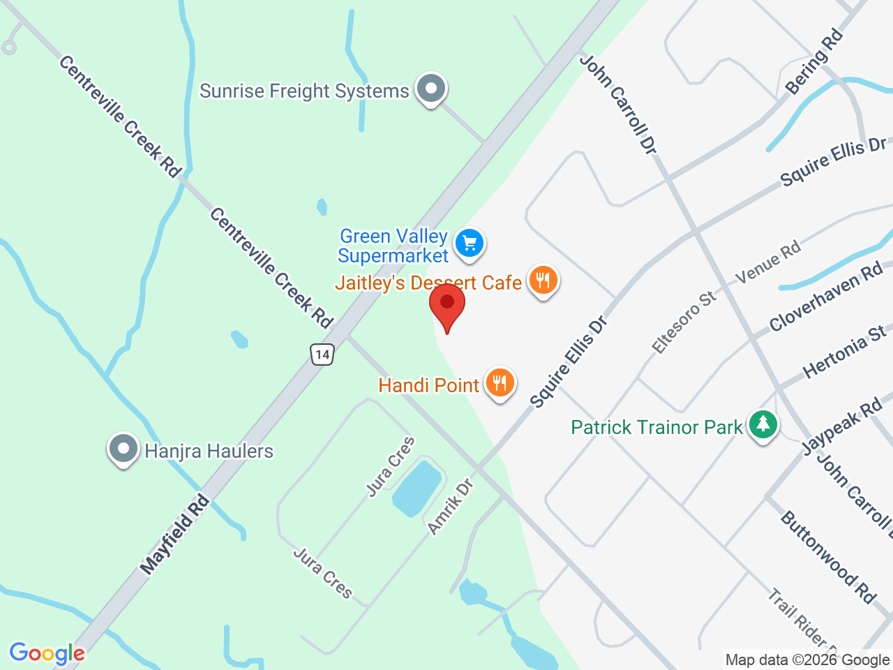 Street map for Moonwlkr Cannabis, 11685 McVean Dr Unit 44, Brampton ON