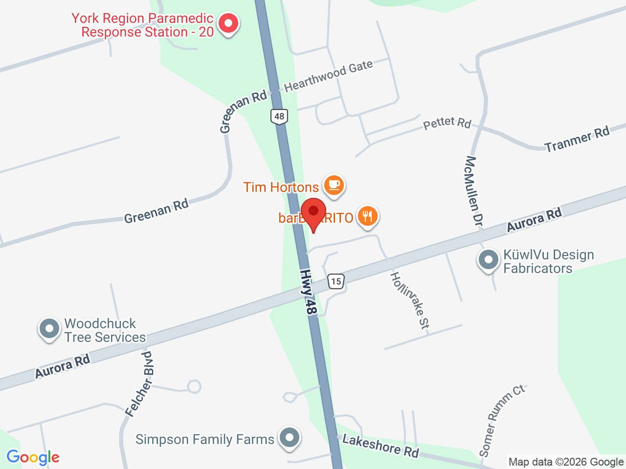 Street map for Plant Republic, 15301 ON-48, Whitchurch-Stouffville ON