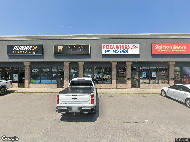 Street view for Runway Pot, 1524 Lansdowne St W Unit 1A, Peterborough ON