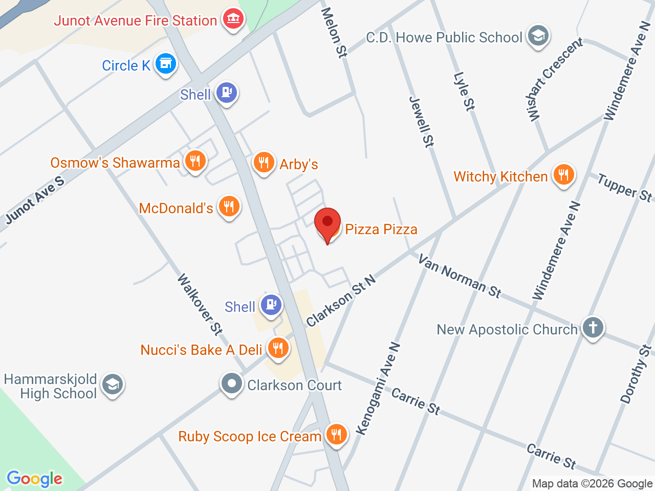 Street map for Sessions Cannabis, 820 Red River Rd, Thunder Bay ON