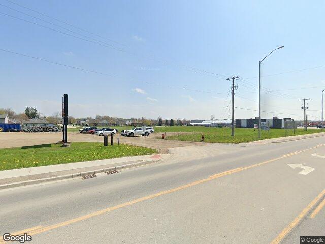 Street view for The Cannabis Guys, 300 Mitchell Rd S Unit 8, Listowel ON