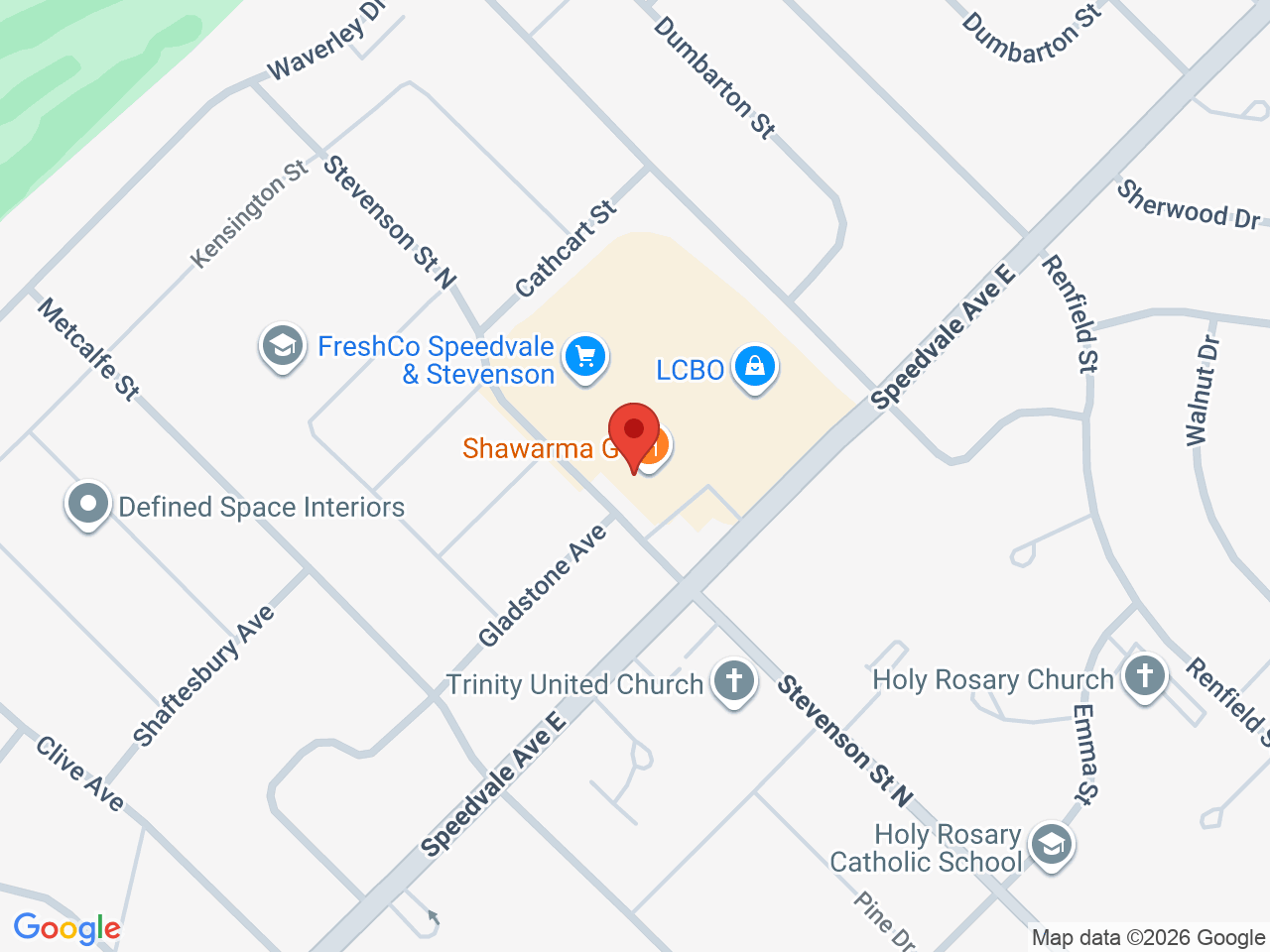 Street map for Hunny Pot Cannabis, 328 Speedvale Ave E, Guelph ON