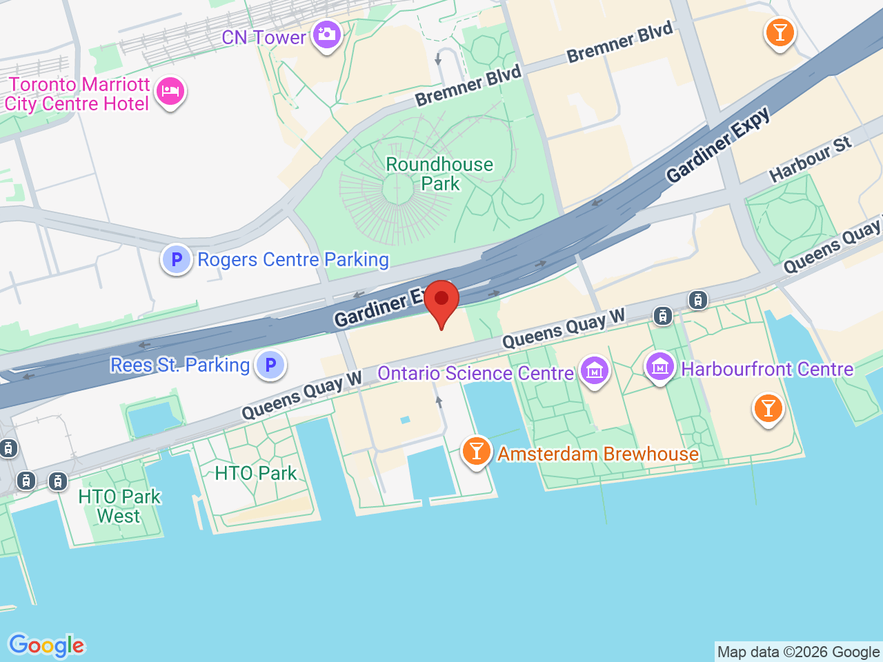 Street map for Value Buds, 252 Queens Quay W Unit A, Toronto ON