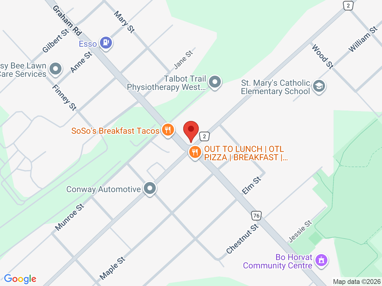 Street map for Weed B Blaz'n, 225 Graham Rd, West Lorne ON