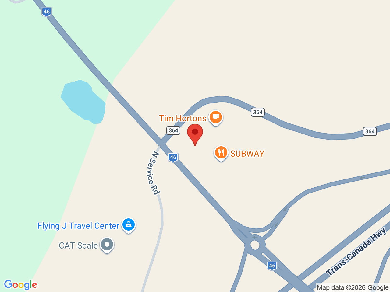 Street map for G's Cannabis Corp, 125C SK-364, Balgonie SK
