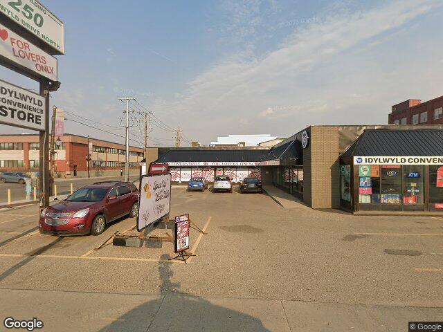 Street view for Modern Day Cannabis, 250 Idylwyld Dr N #4, Saskatoon SK