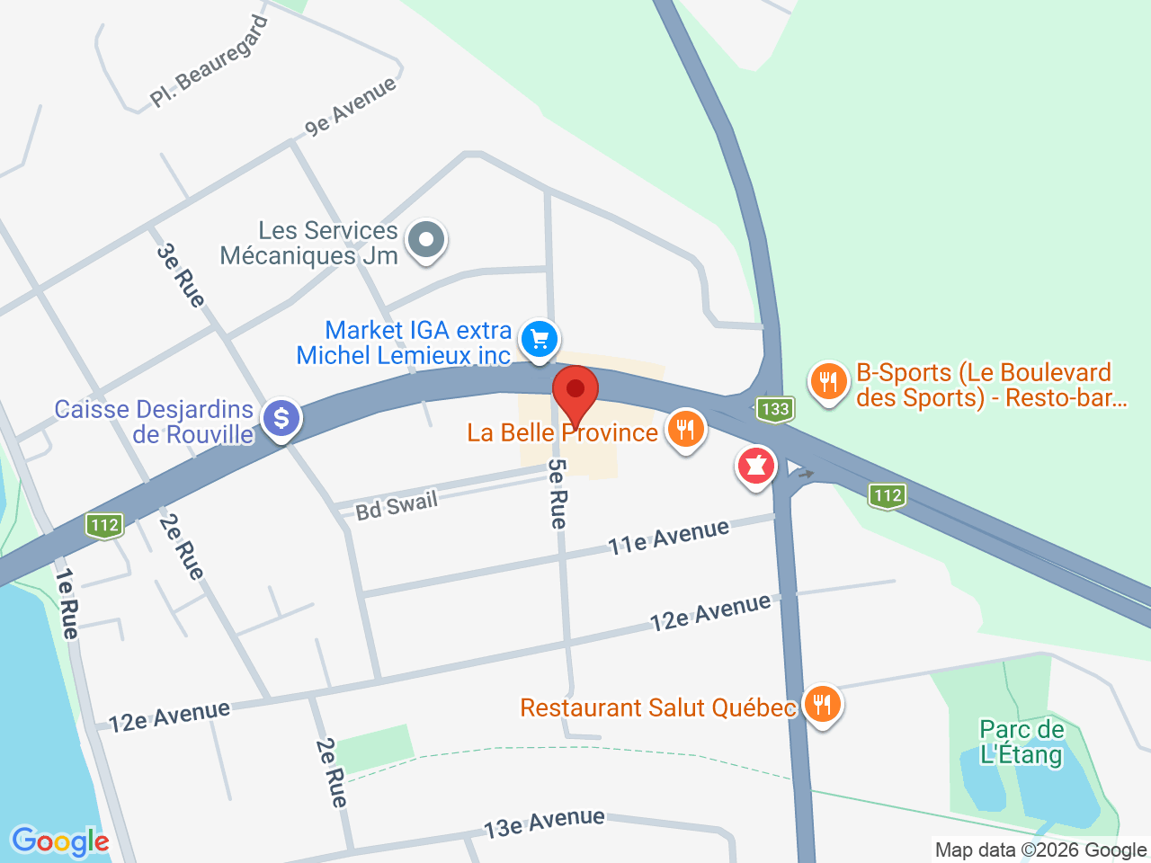 Street map for SQDC, 505 Bd Richelieu, Richelieu QC