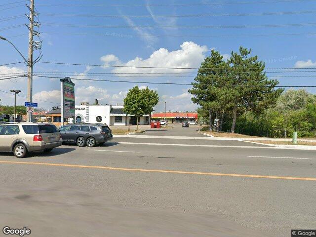 Street view for Flowertown Cannabis, 3105 Winston Churchill Blvd, Mississauga ON