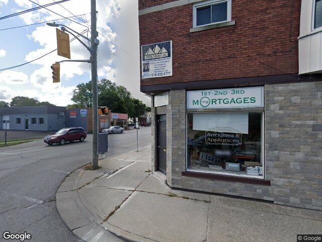 Street view for Discounted Cannabis, 317 George St, Sarnia ON