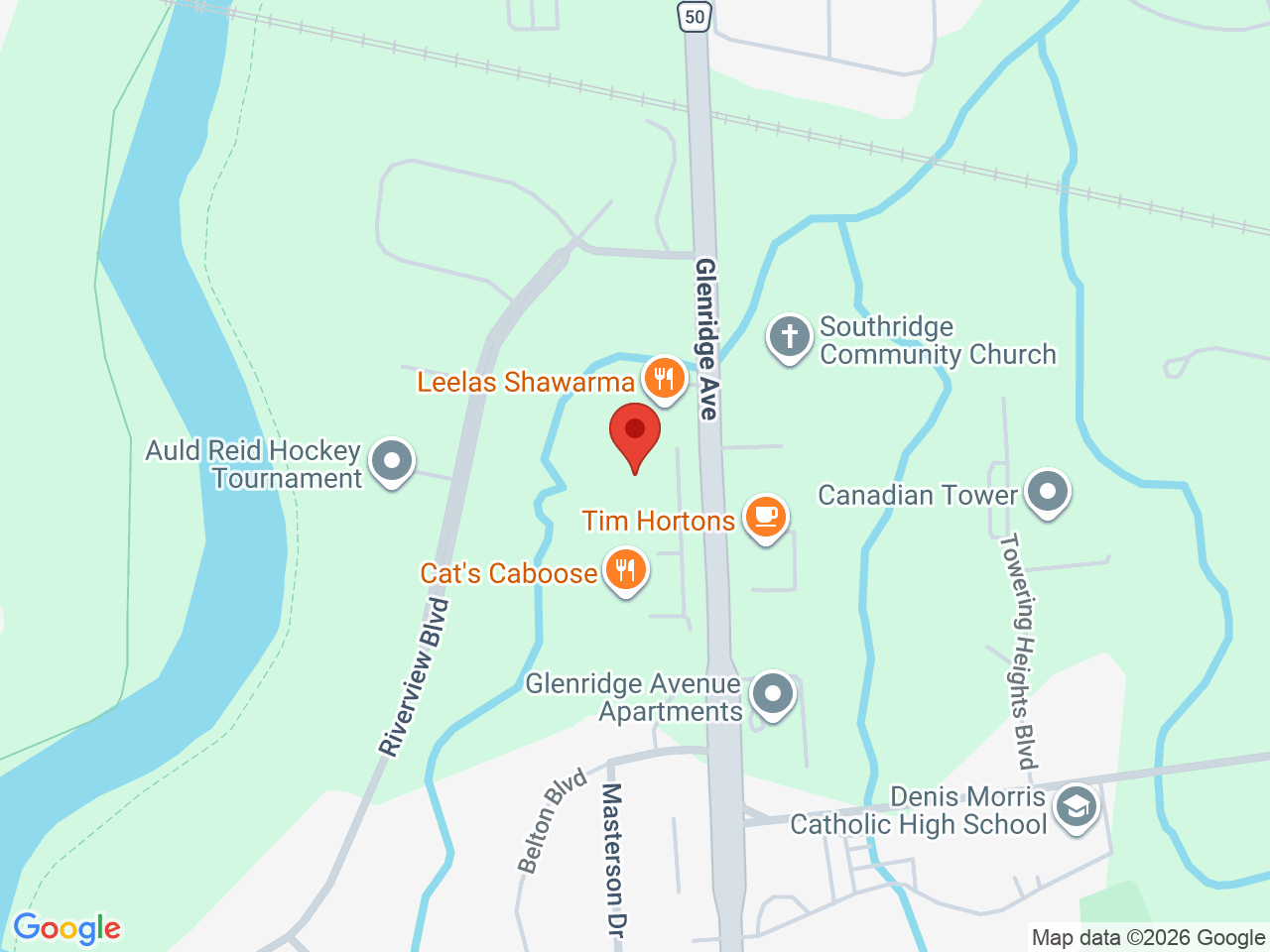Street map for SuperBud, 216 Glenridge Ave, St. Catharines ON