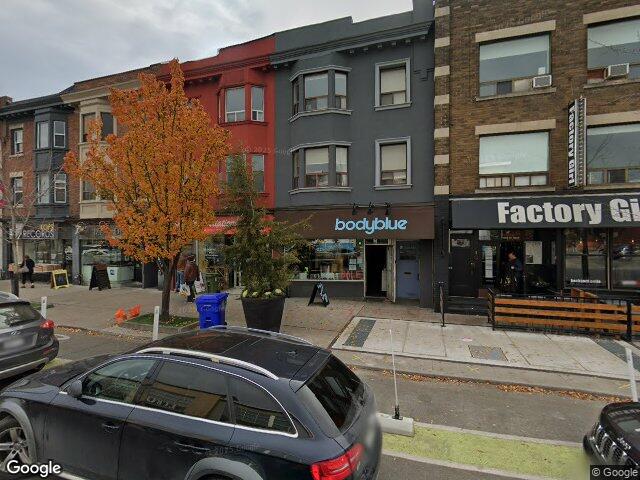 Street view for Canna Cabana, 201 Danforth Ave, Toronto ON