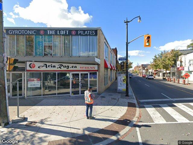 Street view for Hunny Pot Cannabis, 400 Pacific Ave, Toronto ON