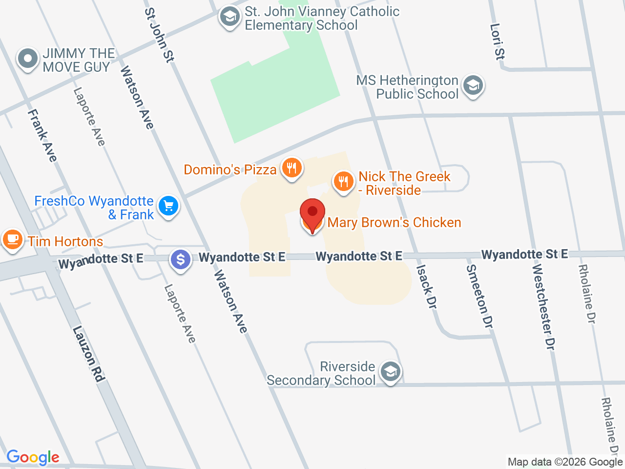 Street map for Regulators Cannabis, 8486 Wyandotte St E, Windsor ON