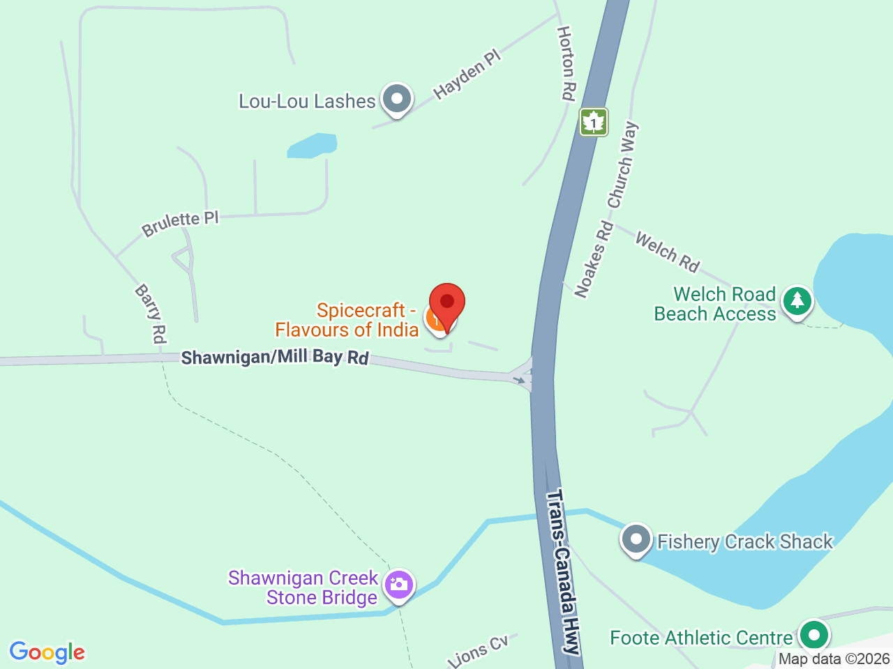 Street map for Warmland Cannabis Centre, 855 Shawnigan-Mill Bay Rd #103, Mill Bay BC