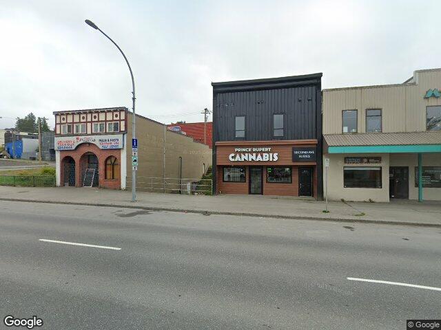 Street view for Prince Rupert Cannabis, 719 2 Ave W, Prince Rupert BC