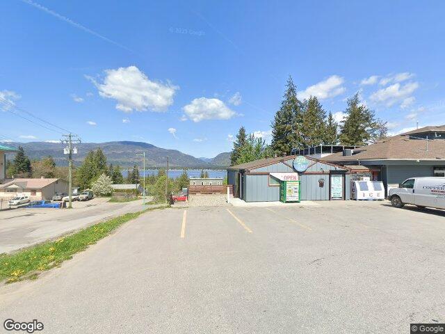 Street view for Copper Island Cannabis, 1245 Trans-Canada Hwy, Sorrento BC