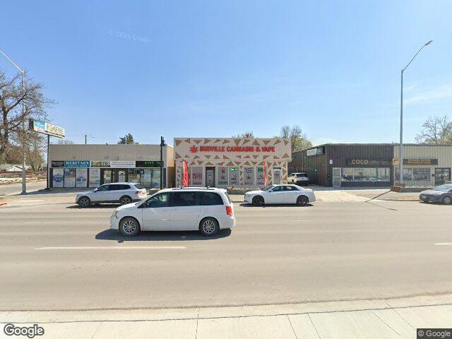 Street view for Budville Cannabis, 1625 Saskatchewan Ave W, Portage la Prairie MB