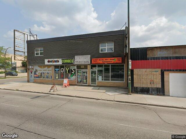 Street view for The Hazy Highway, 375 Henderson Hwy, Winnipeg MB