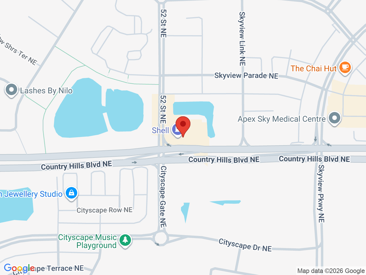 Street map for Bud Mart Cannabis, 160-5305 Country Hills Blvd NE, Calgary AB