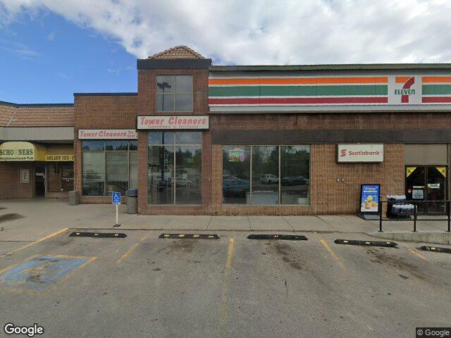 Street view for Dank Cannabis Dispensary, 6412 Old Banff Coach Rd SW R, Calgary AB