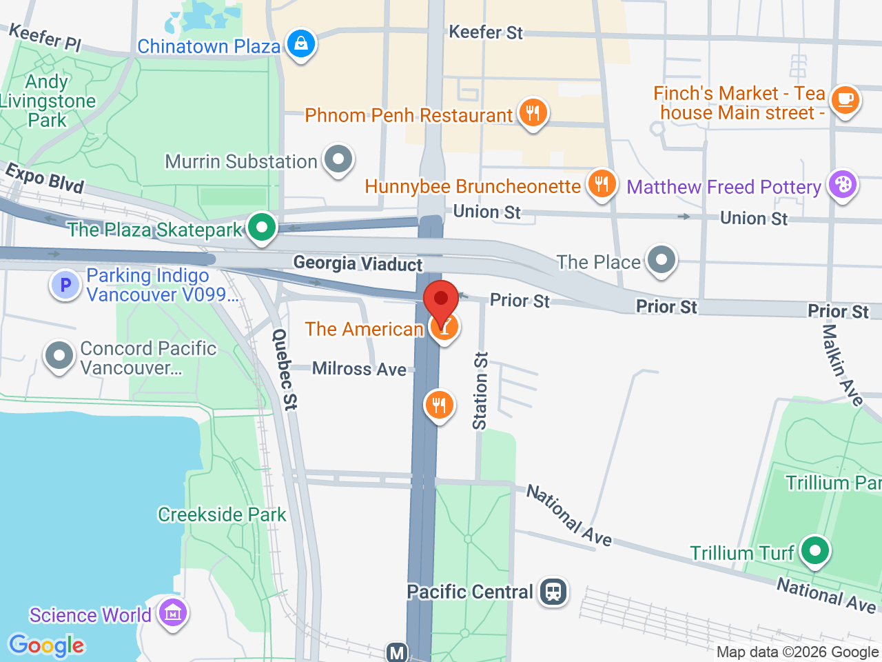 Street map for Canntina Cannabis, 910 Main St, Vancouver BC