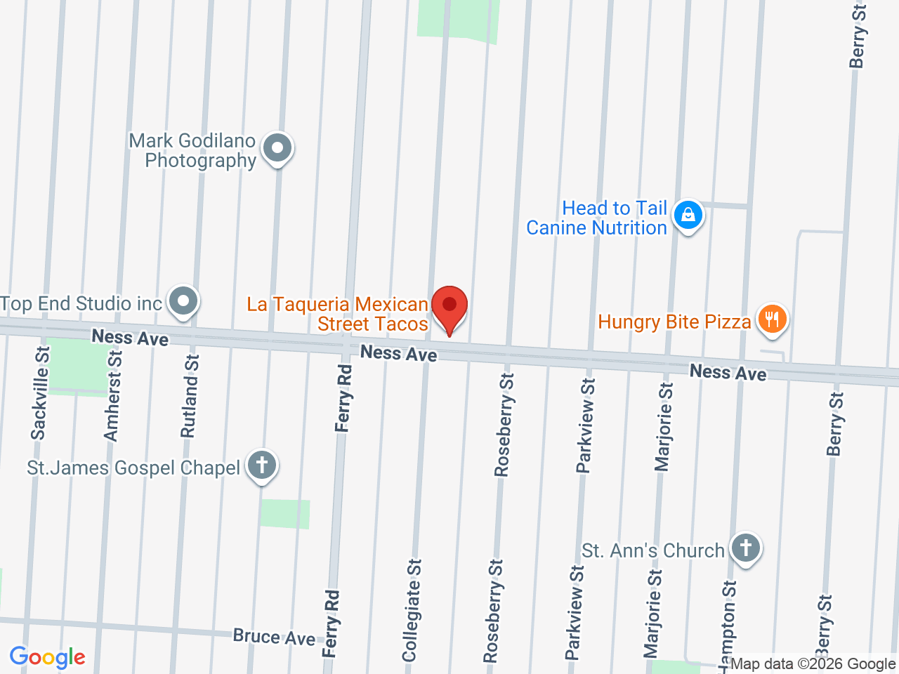 Street map for Flax Cannabis, 1863 Ness Ave A, Winnipeg MB