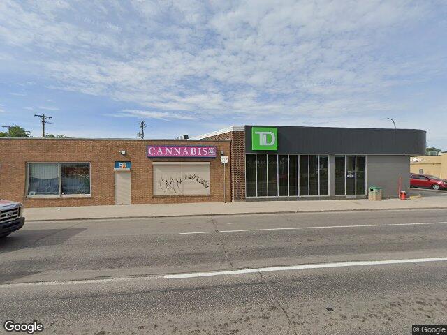 Street view for Twist and Roll Cannabis, 642 Notre Dame Ave, Winnipeg MB