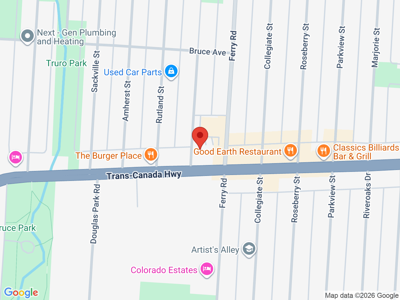 Street map for The Budstop Cannabis, 1885 Portage Ave, Winnipeg MB